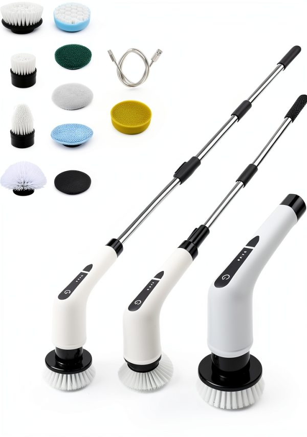 Wireless Rotary Brush Washer Ideological 9‑Head IPX7 Waterproof-0