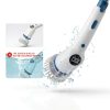 Electric Spin Scrubber Cordless 3‑Speed with 8 Replaceable Brush Heads-5