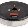 Global Industrial 17in Scrub Brush for Floor Scrubbers Black Plastic-0