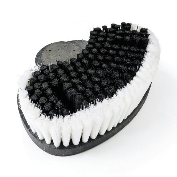 Global Industrial 17in Scrub Brush for Floor Scrubbers Black Plastic-3
