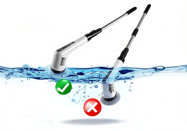 Wireless Rotary Brush Washer Ideological 9‑Head IPX7 Waterproof-6